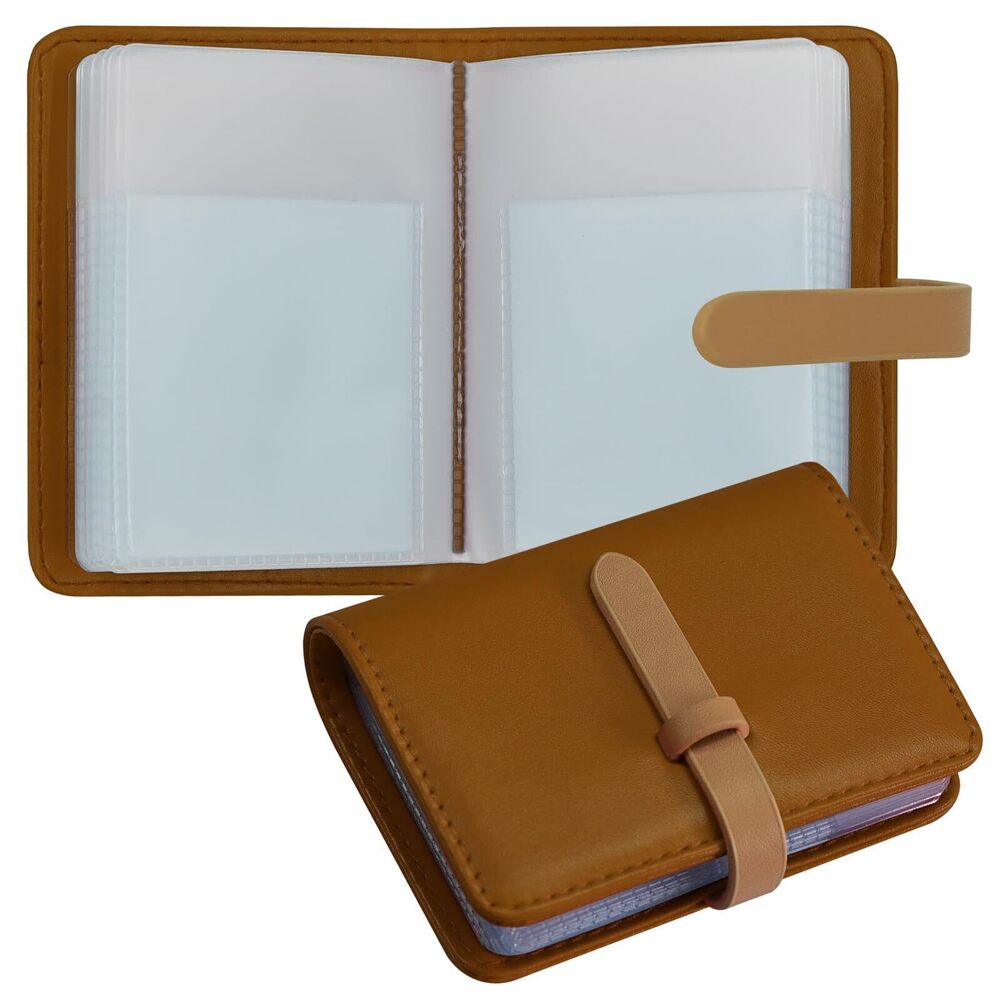 3997 Credit Card Holder with 40 Suitable Slot, ID Card Case PU Leather
